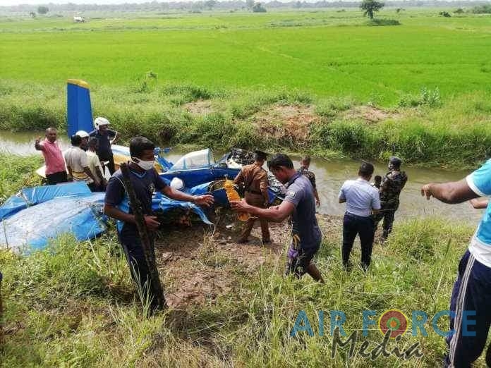 SLAF PT-6 CRASH IN KANTALE