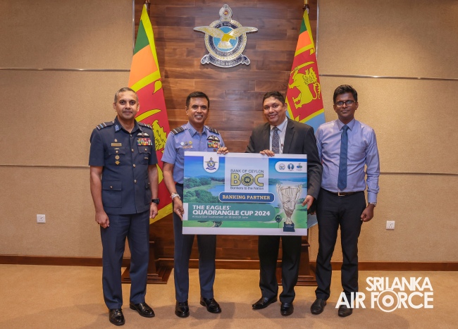 THIRD EDITION
OF EAGLES' QUADRANGLE CUP GOLF TOURNAMENT SET TO TEE OFF IN
TRINCOMALEE