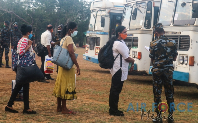 178 Civilians Complete Quarantine Process and Leave for Homes