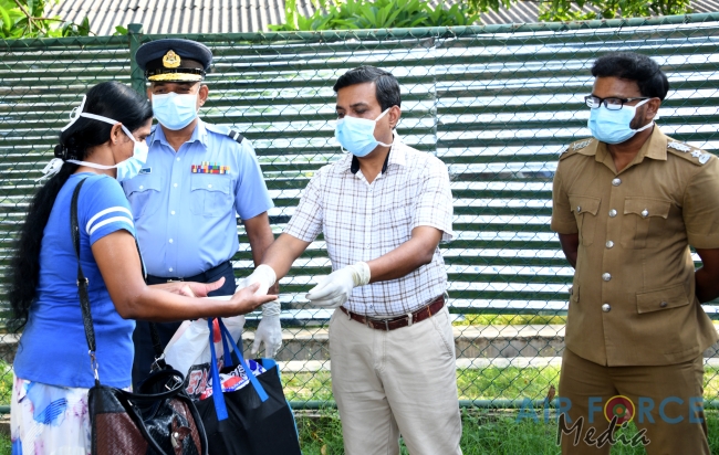 46 Civilians Released from SLAF Quarantine Centre at Welisara