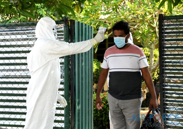46 Civilians Released from SLAF Quarantine Centre at Welisara