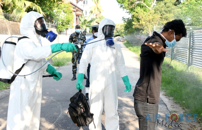 46 Civilians Released from SLAF Quarantine Centre at Welisara