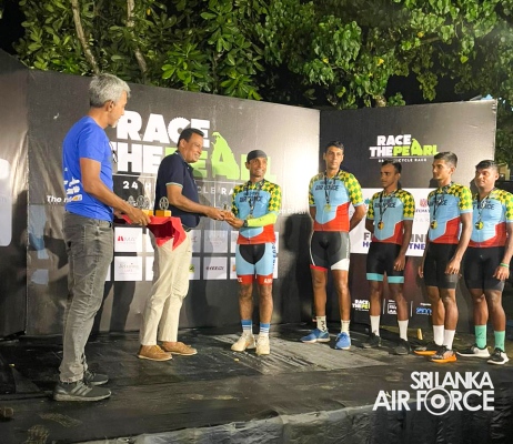 SLAF
CYCLIST CLAIMED THE TITLE AT THE 6th RACE THE PEARL INTERNATIONAL ULTRA
HIGH ENDURANCE CYCLING SOLO EVENT