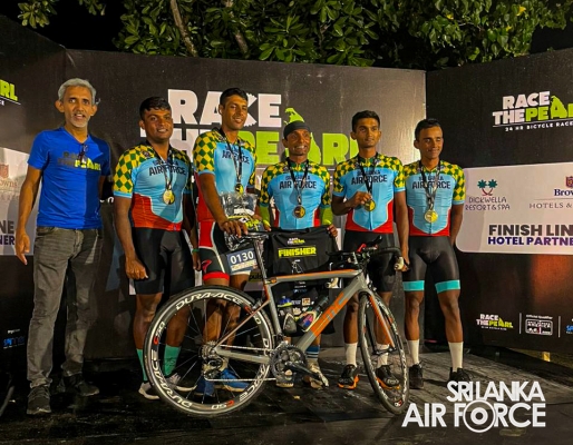 SLAF
CYCLIST CLAIMED THE TITLE AT THE 6th RACE THE PEARL INTERNATIONAL ULTRA
HIGH ENDURANCE CYCLING SOLO EVENT