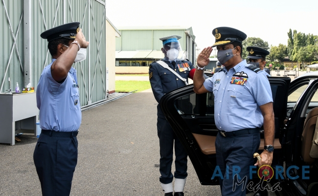 HANDING OVER CEREMONY OF AIR DEFENCE AND RADAR EQUIPMENT BY THE
INDIAN AIR FORCE