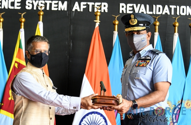 HANDING
OVER CEREMONY OF AIR DEFENCE AND RADAR EQUIPMENT BY THE INDIAN AIR
FORCE