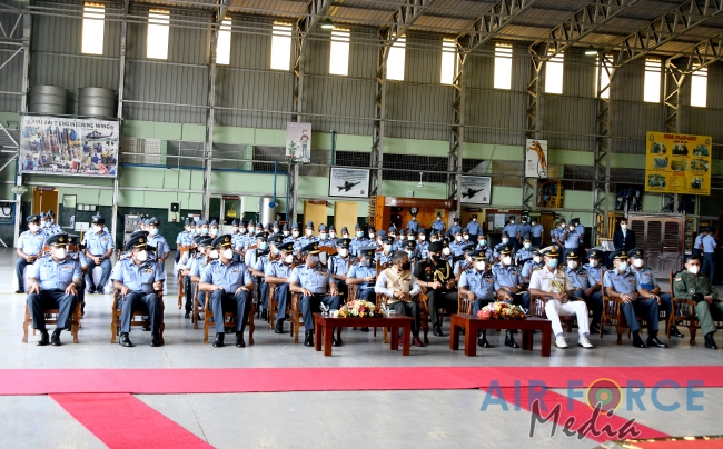 HANDING
OVER CEREMONY OF AIR DEFENCE AND RADAR EQUIPMENT BY THE INDIAN AIR
FORCE