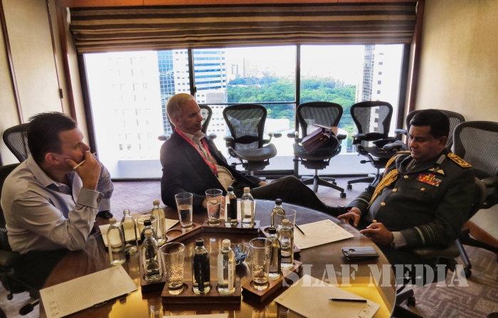Royal Air Force Chief Calls on Commander of the Sri Lanka Air Force