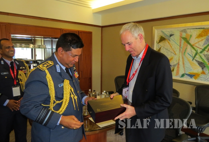 Royal Air Force Chief Calls on Commander of the Sri Lanka Air Force