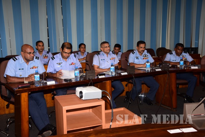 A Delegation from Royal Air Force Visits AFHQ