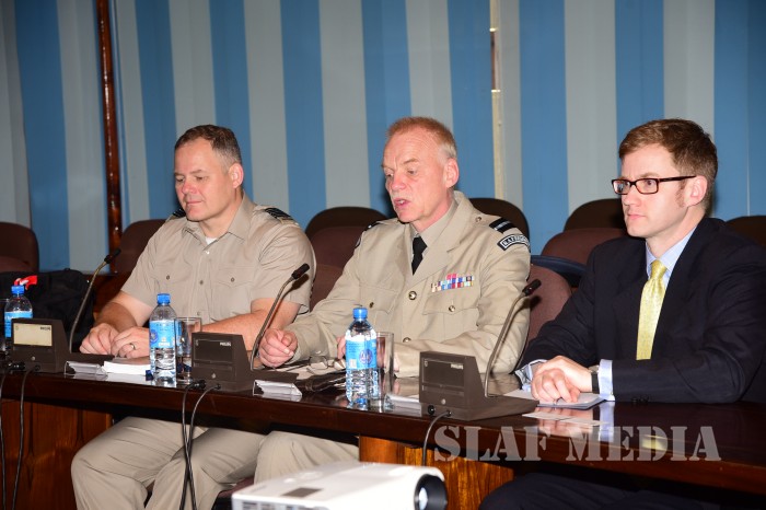 A Delegation from Royal Air Force Visits AFHQ