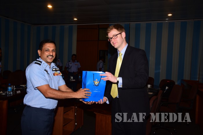 A Delegation from Royal Air Force Visits AFHQ
