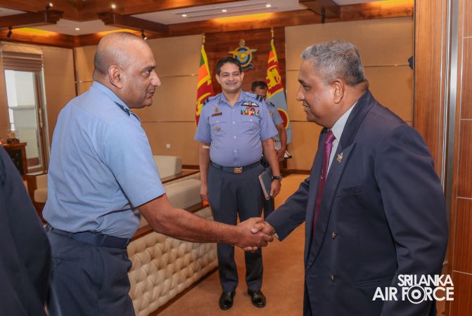 RAFOA MEMBERS CALL ON THE COMMANDER OF THE AIR FORCE