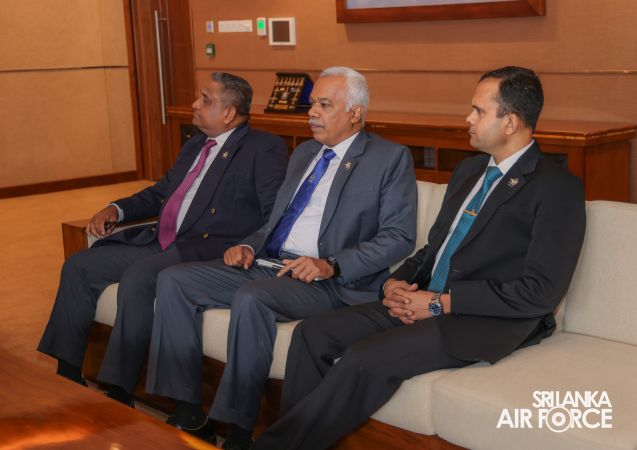 RAFOA MEMBERS CALL ON THE COMMANDER OF THE AIR FORCE