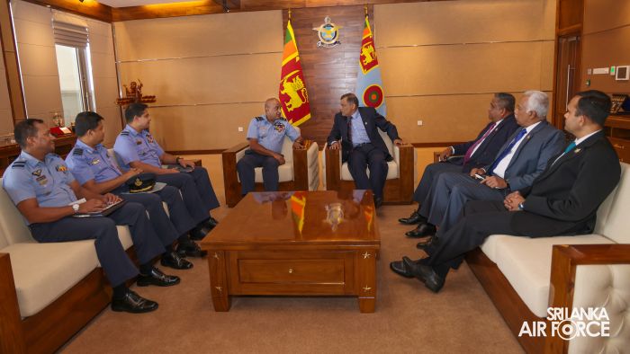 RAFOA MEMBERS CALL ON THE COMMANDER OF THE AIR FORCE