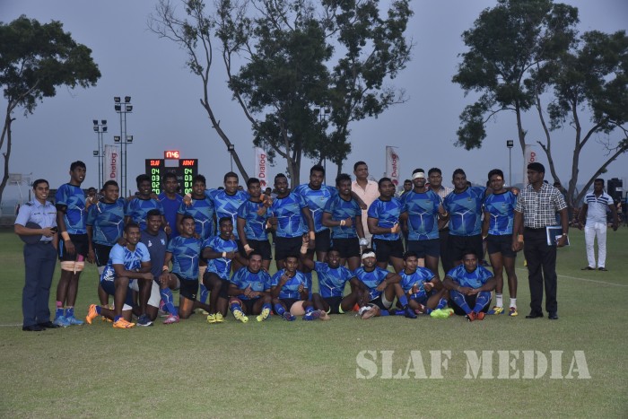 Air Force Beat Army in the Inter-Club League Rugby Tournament