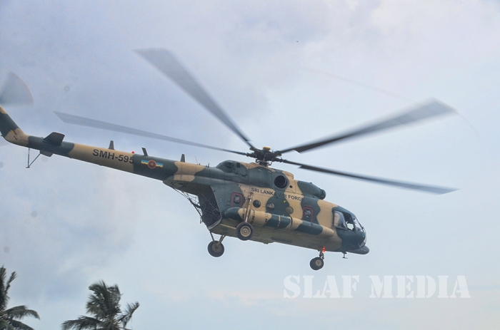 SLAF Flood Relief Operations on 21 May 2016