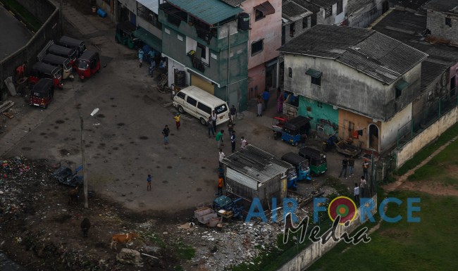 Aerial Reconnaissance to Monitor Public Movements in Lockdown Areas