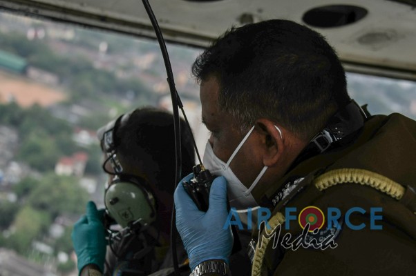 Aerial Reconnaissance to Monitor Public Movements in Lockdown Areas