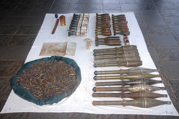 SLAF Academy China Bay Recovers a Hidden Stock of Munitions