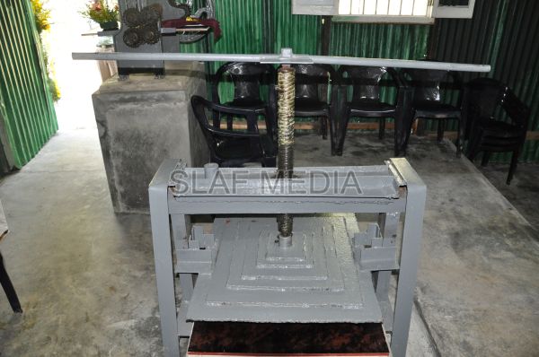 SCommencement
of A Paper Recycling Project – SLAF Diyathalawa