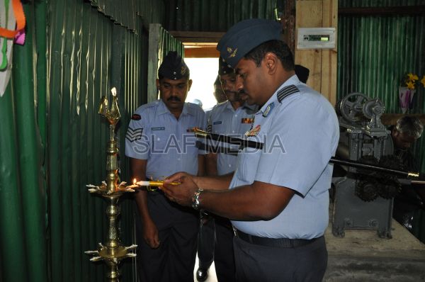 SCommencement
of A Paper Recycling Project – SLAF Diyathalawa