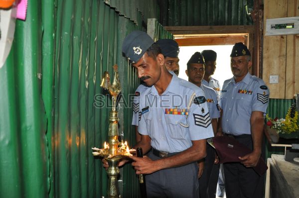 SCommencement
of A Paper Recycling Project – SLAF Diyathalawa
