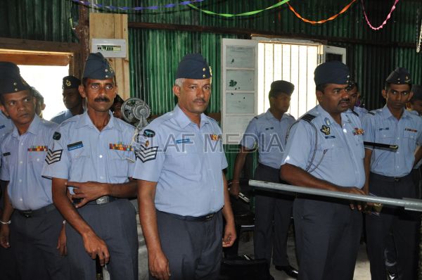 SCommencement
of A Paper Recycling Project – SLAF Diyathalawa