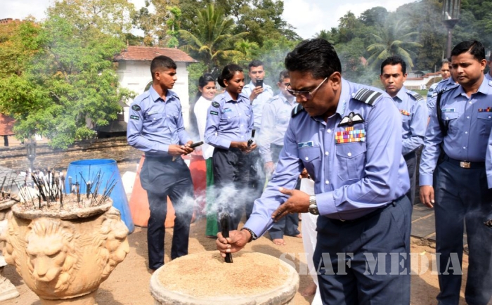 A Religious Ceremony at the Temple of Sacred Tooth