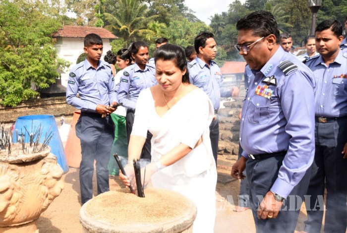A Religious Ceremony at the Temple of Sacred Tooth