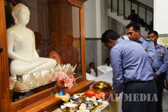 A Religious Ceremony at the Temple of Sacred Tooth