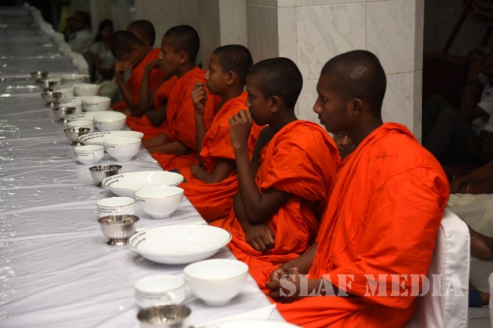 A Religious Ceremony at the Temple of Sacred Tooth