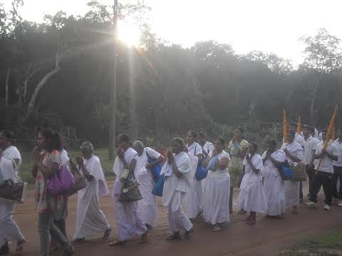 A Religious ceremony at the SLAF CTS Vanni