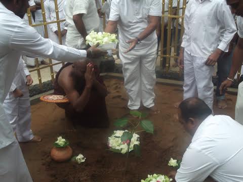 A Religious ceremony at the SLAF CTS Vanni