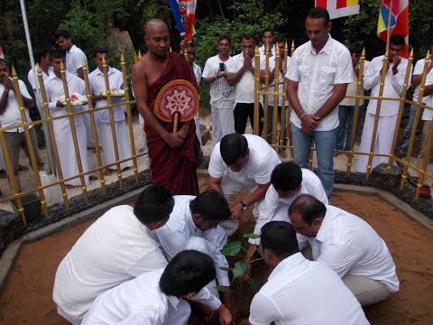 A Religious ceremony at the SLAF CTS Vanni