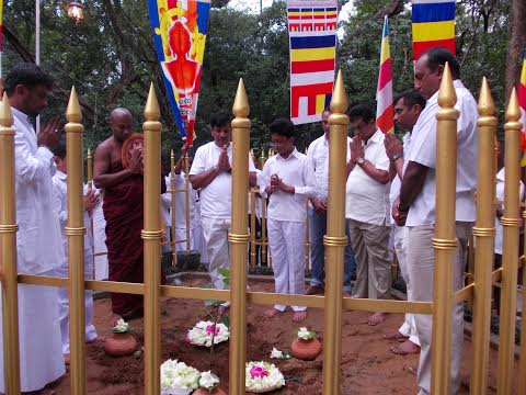 A Religious ceremony at the SLAF CTS Vanni