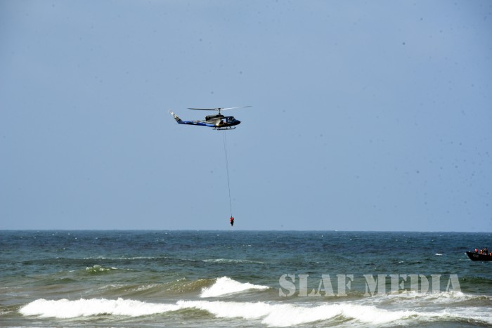 Real Time Sea Rescue Training at Panadura Beach