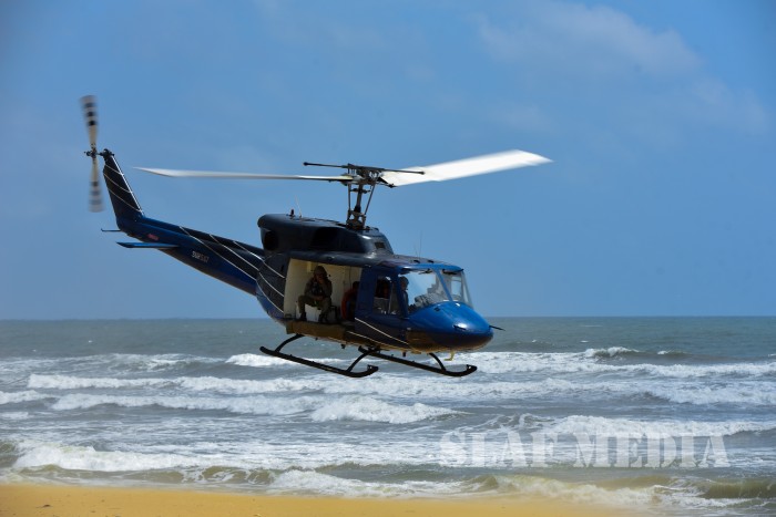Real Time Sea Rescue Training at Panadura Beach