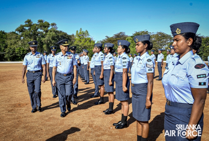 CHANGE OF COMMAND OF SLAF BASE RATMALANA