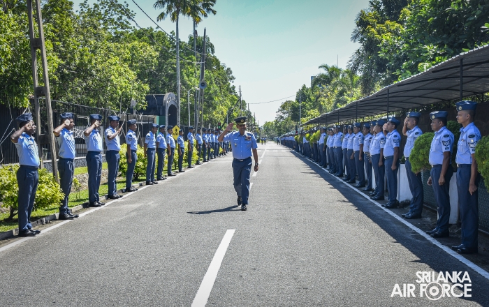 CHANGE OF COMMAND OF SLAF BASE RATMALANA