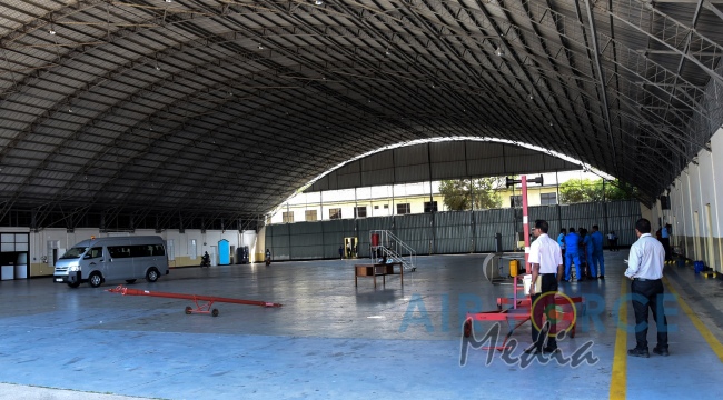 The Handing Over of Hangars and Apron areas occupied by the SLAF to the CAASL