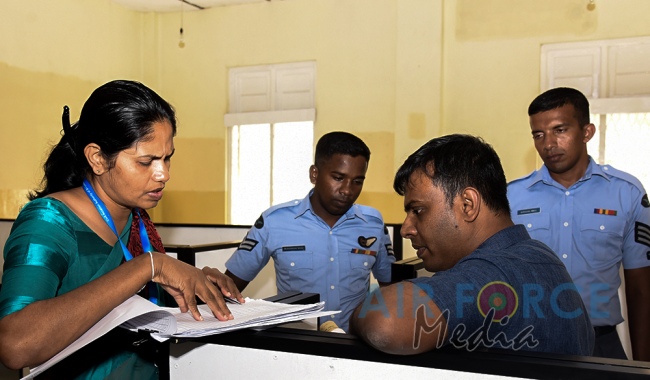 The Handing Over of Hangars and Apron areas occupied by the SLAF to the CAASL