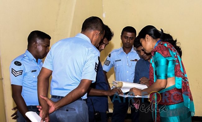 The Handing Over of Hangars and Apron areas occupied by the SLAF to the CAASL