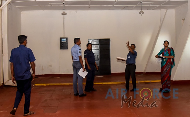 The Handing Over of Hangars and Apron areas occupied by the SLAF to the CAASL