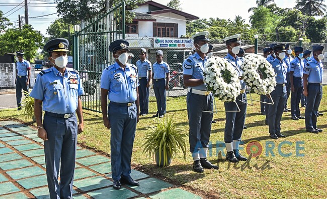 AIR
WORRIERS COMMEMORATED AT RATMALANA