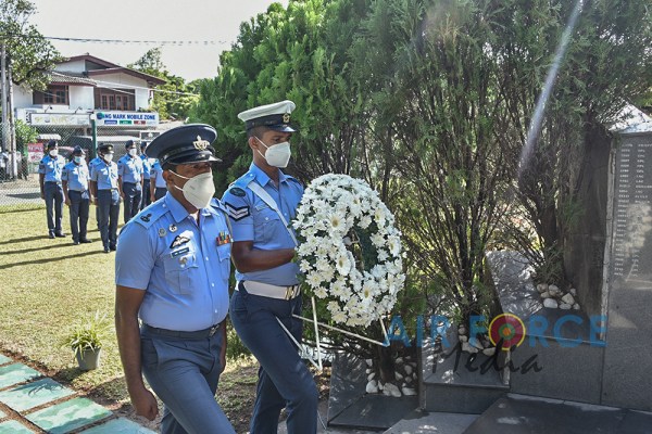 AIR
WORRIERS COMMEMORATED AT RATMALANA