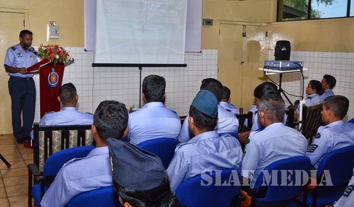 Opening Address of No 01 Basic Aviation Medicine Course