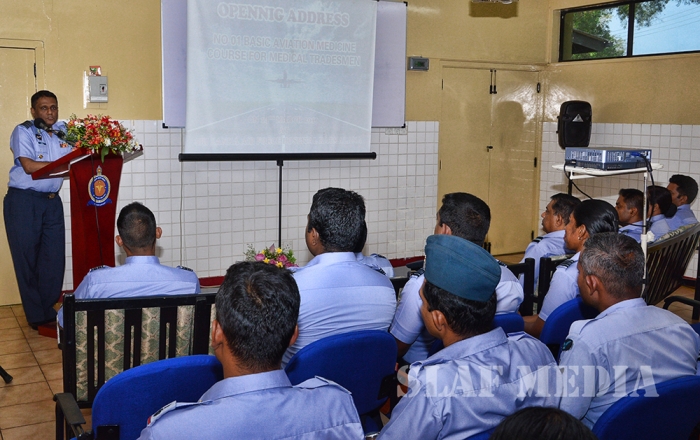 Opening Address of No 01 Basic Aviation Medicine Course