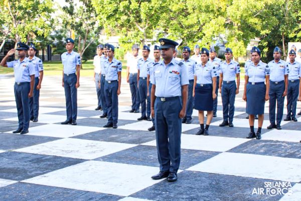 CHANGE OF COMMAND AT SRI LANKA AIR FORCE MUSEUM RATMALANA