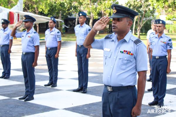 CHANGE OF COMMAND AT SRI LANKA AIR FORCE MUSEUM RATMALANA